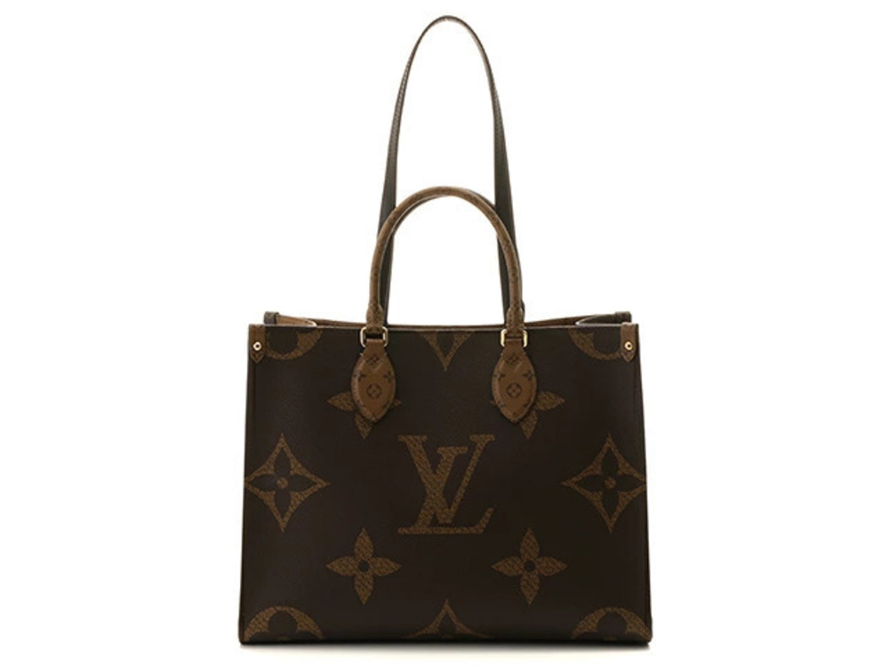 LOUIS VUITTON On The Go Monogram Reverse Tote Bag